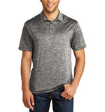 EM-ST590 PosiCharge Electric Heather Polo